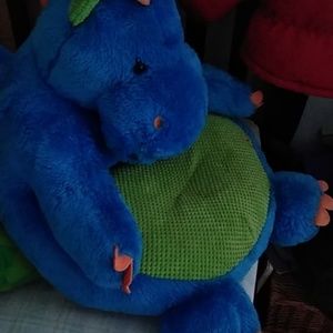 Kids stuffed dinosaur chair